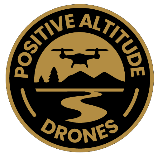commercial drone services UK - Positive Altitude Drones Logo